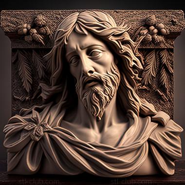 3D model st jesus (STL)